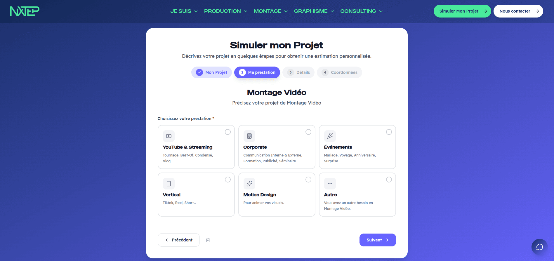 NXTEP - Autre vue du projet